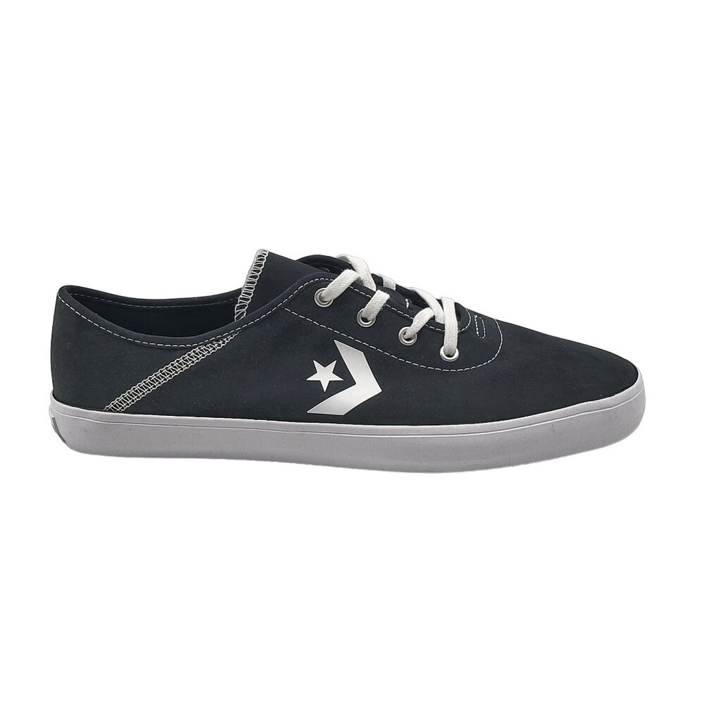 Converse Costa Collapsible Heel‎ Low Ox Black White Womens 563434F Shoes Size 10